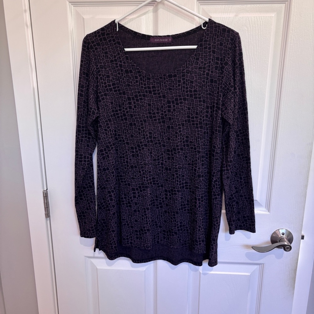 Cut Loose printed top